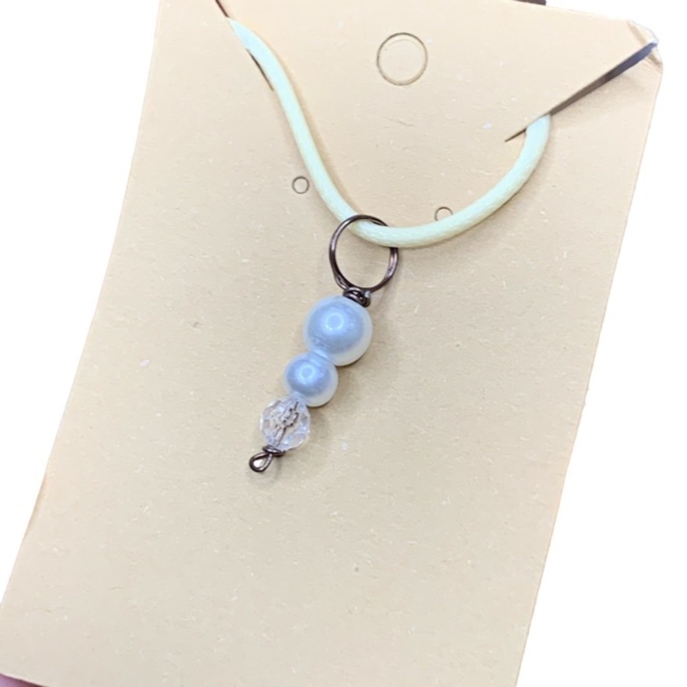 Pearl rope necklace